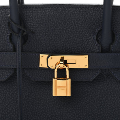 Hermes Togo Birkin 30 Bleu Nuit 8 of 11