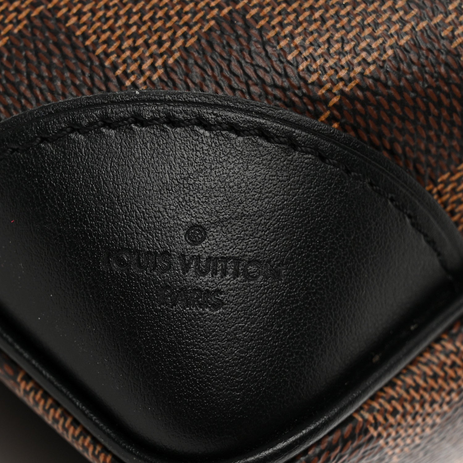 Louis Vuitton Damier Ebene Odeon MM Black 7 of 10