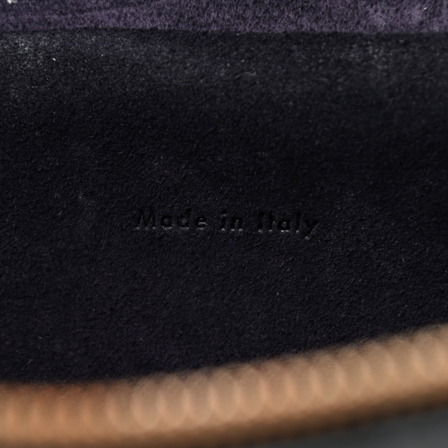 Grained Calfskin Mini Belt Bag Black