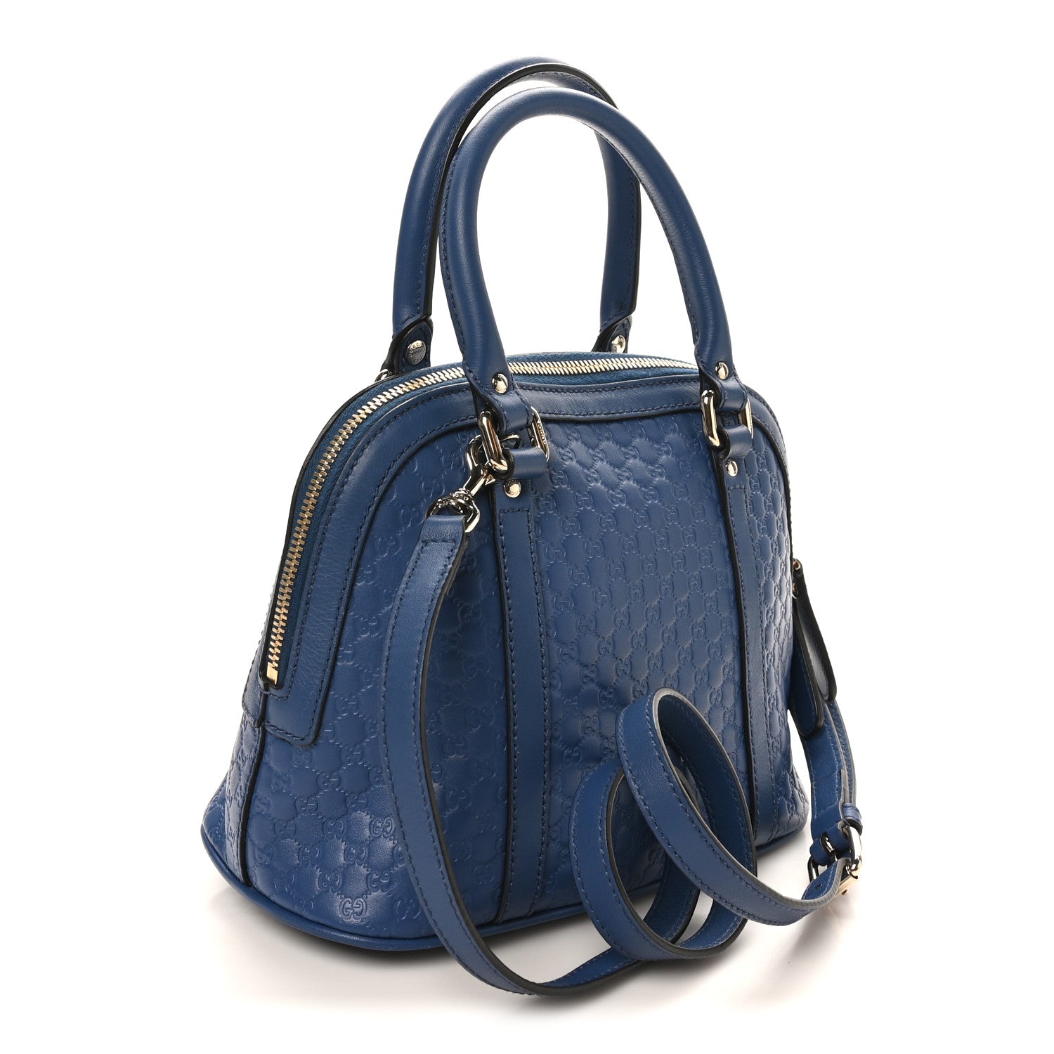 Gucci Soft Microguccissima Mini Dome Bag Blue 1812725 – FASHIONPHILE