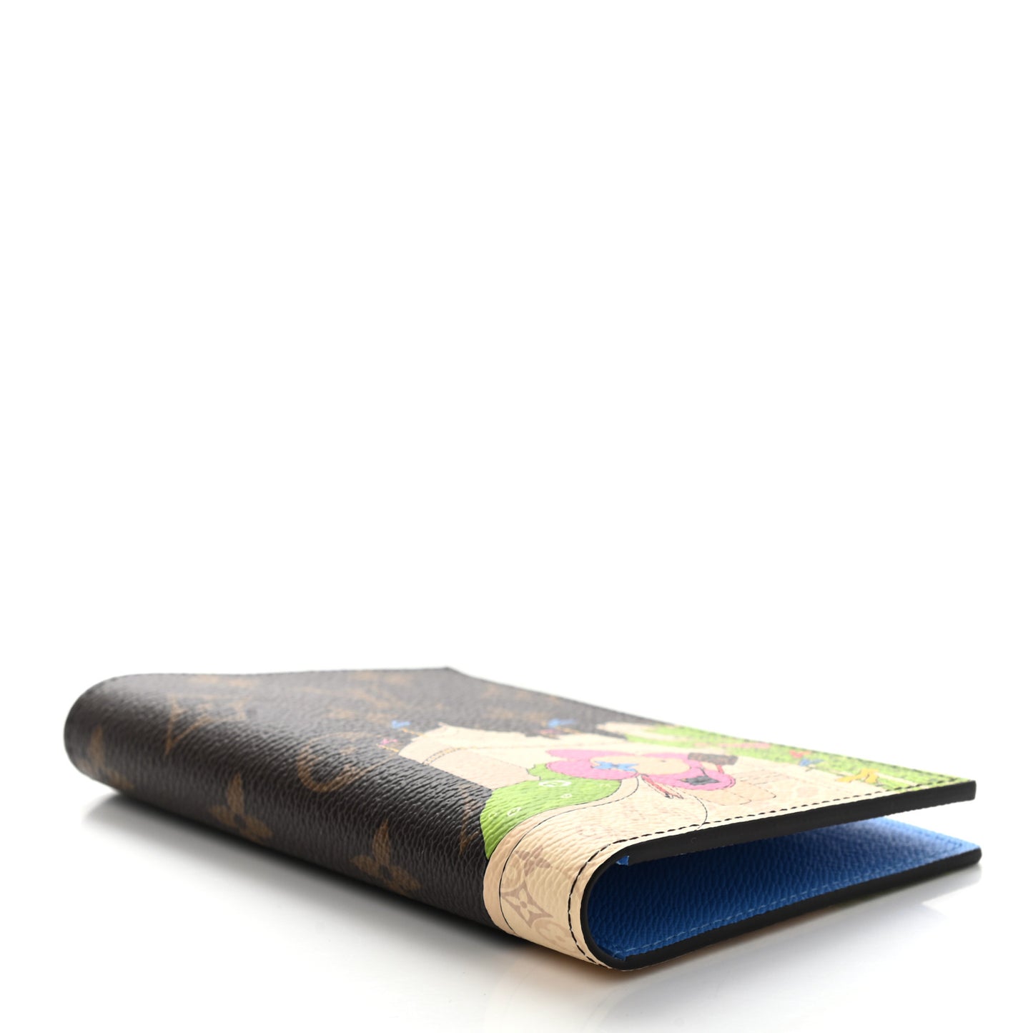 Monogram 2021 Christmas Animation China Passport Cover Myosotis Blue