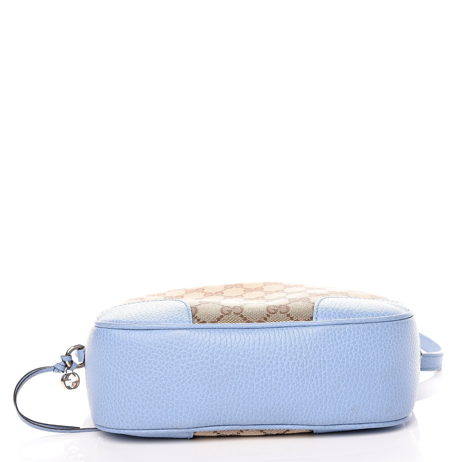 Gucci Monogram Mini Bree Messenger Bag Beige Mineral Blue 9 of 15