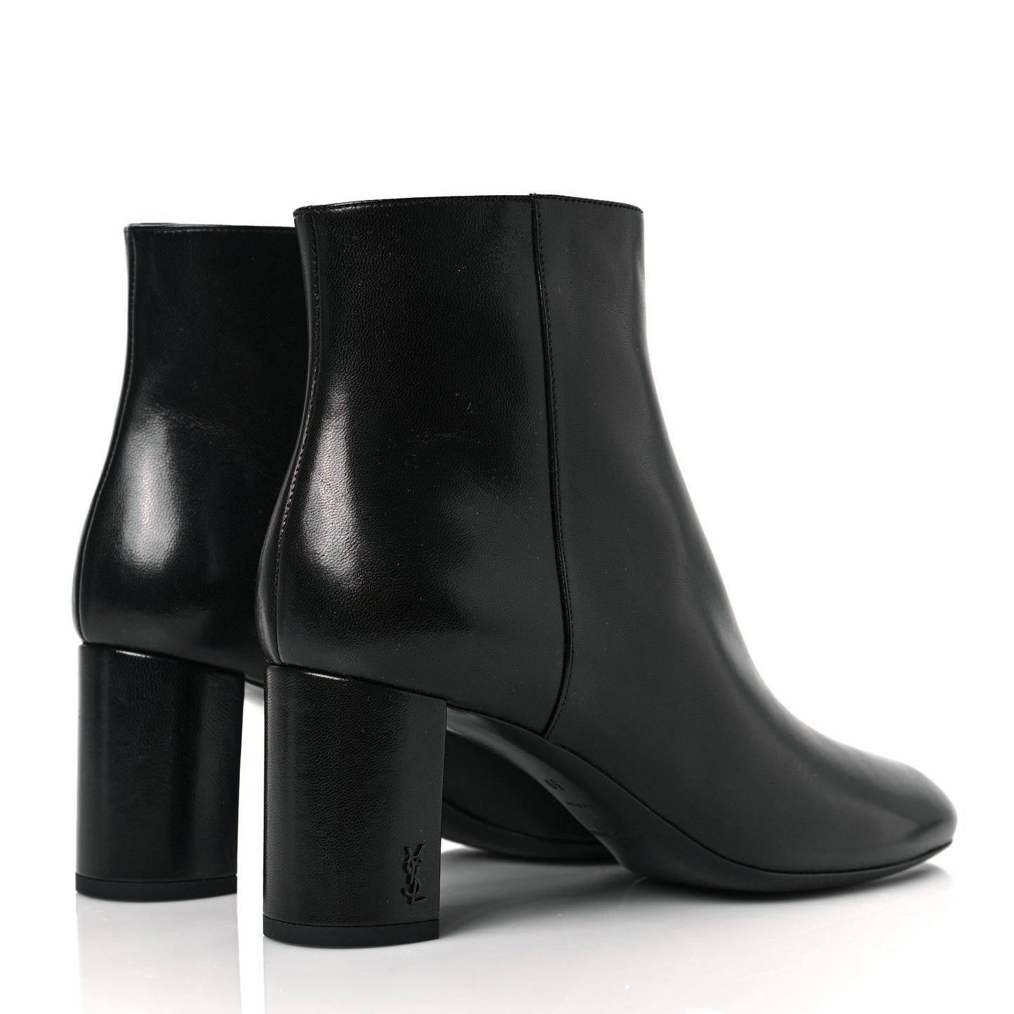 Nappa Vendome Loulou Ankle Zip Boot 39 Black