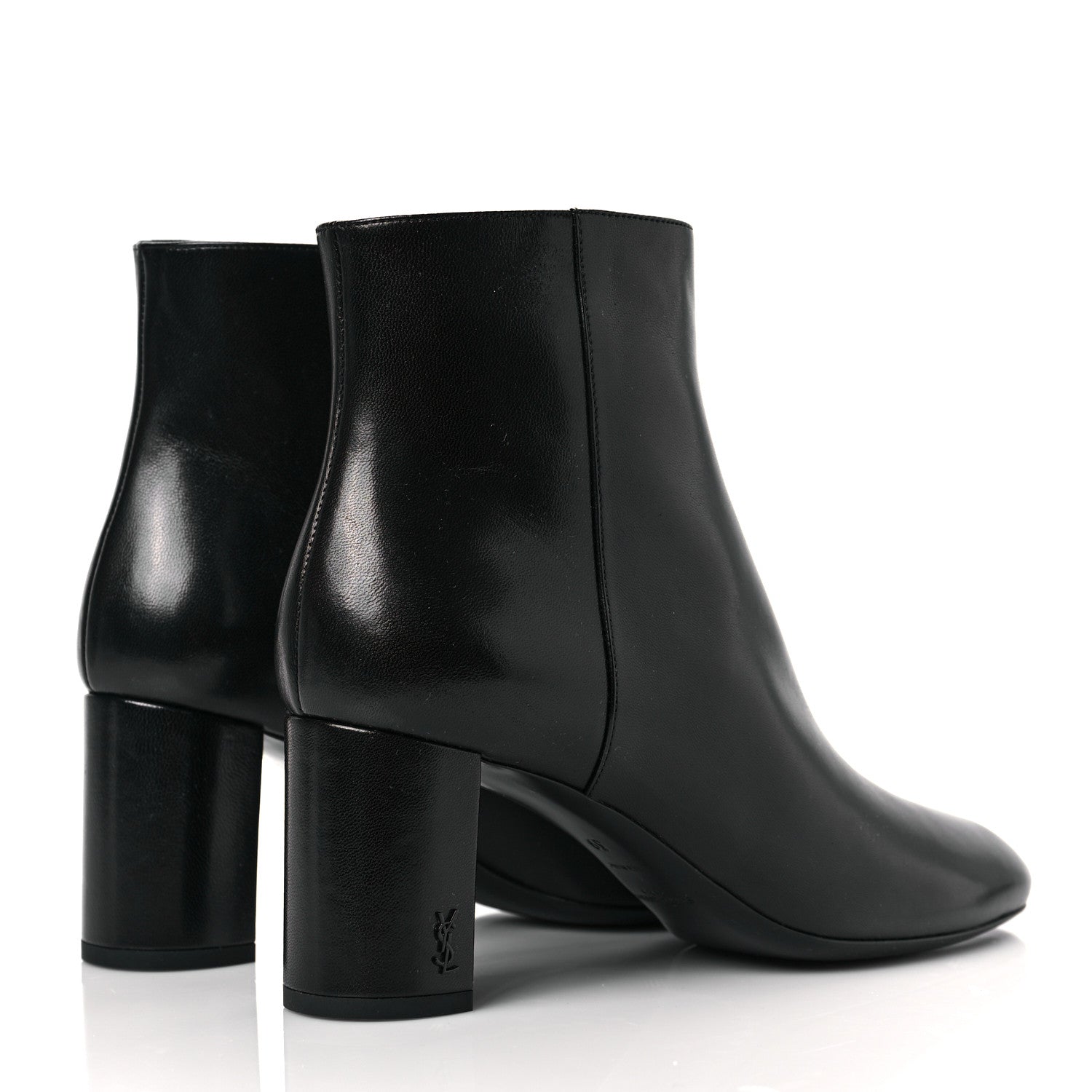 Saint Laurent Nappa Vendome Loulou Ankle Zip Boot 39 Black 4 of 8