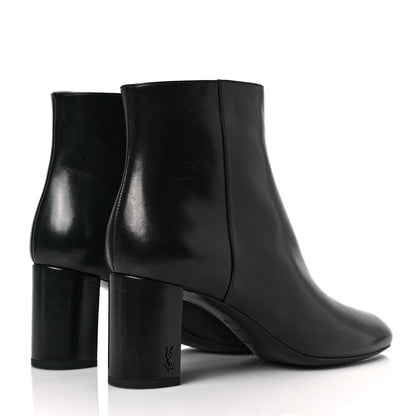Saint Laurent Nappa Vendome Loulou Ankle Zip Boot 39 Black 4 of 8
