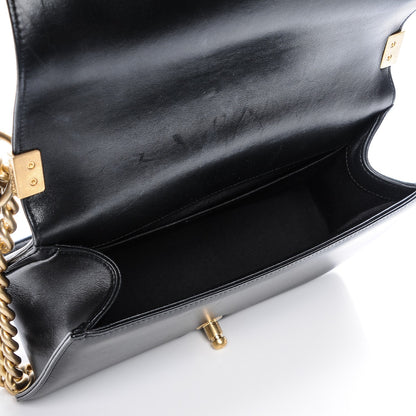 Chanel Lambskin Quilted Medium Boy Flap Black 5 of 8