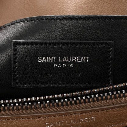 Saint Laurent Sheepskin Matelasse Chevron Monogram Medium College Bag Fard 6 of 10