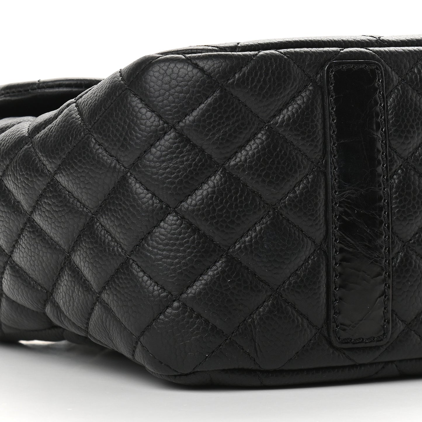 Caviar Quilted Coco Casual Flap Black