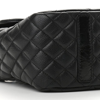 Chanel Caviar Quilted Coco Casual Flap Black 8 of 9