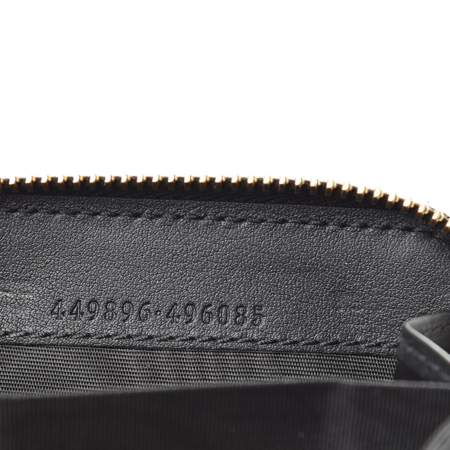 Gucci Microguccissima Zip Around Card Case Black 7 of 10