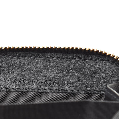 Gucci Microguccissima Zip Around Card Case Black 7 of 10
