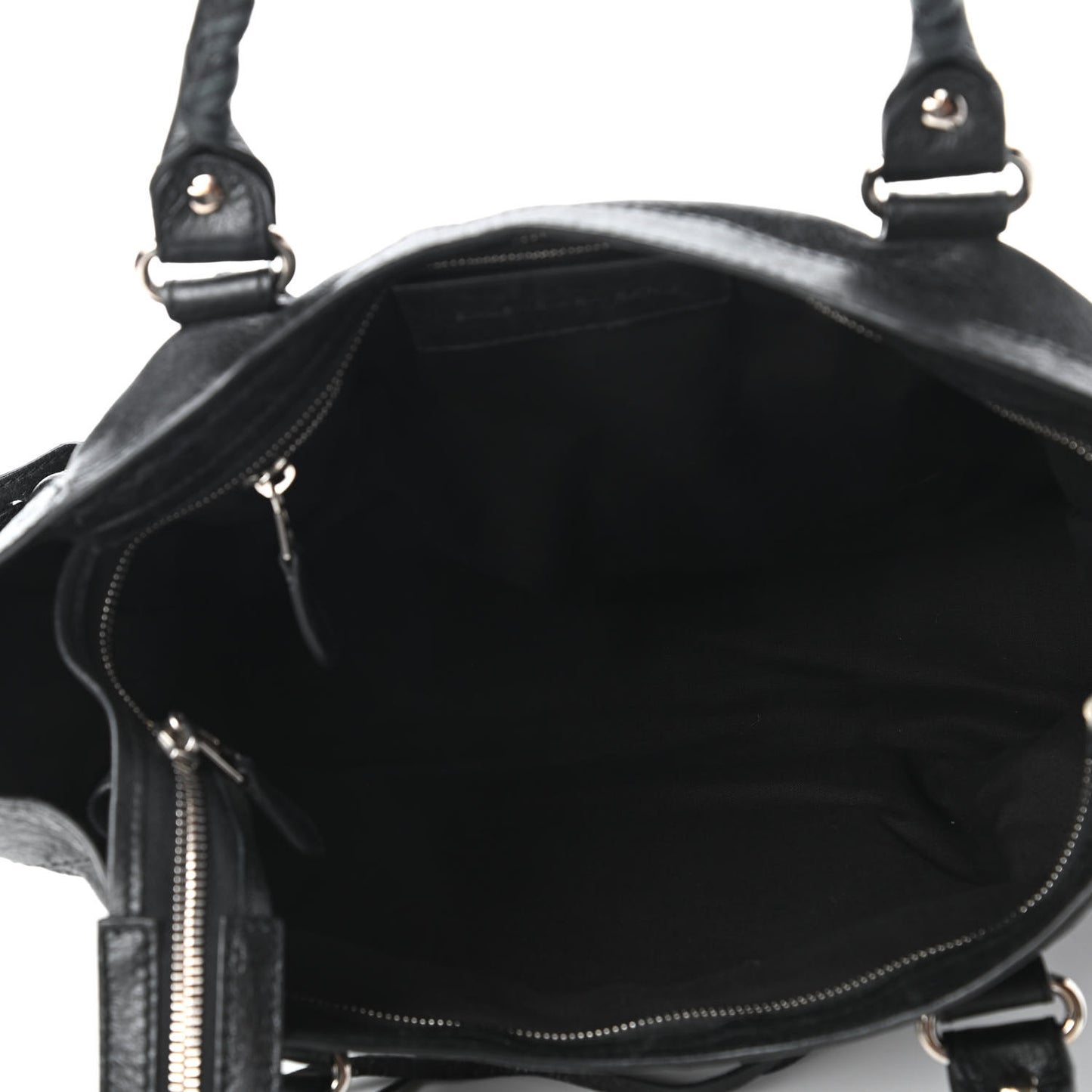 Agneau Giant 12 Silver Hardware City Black