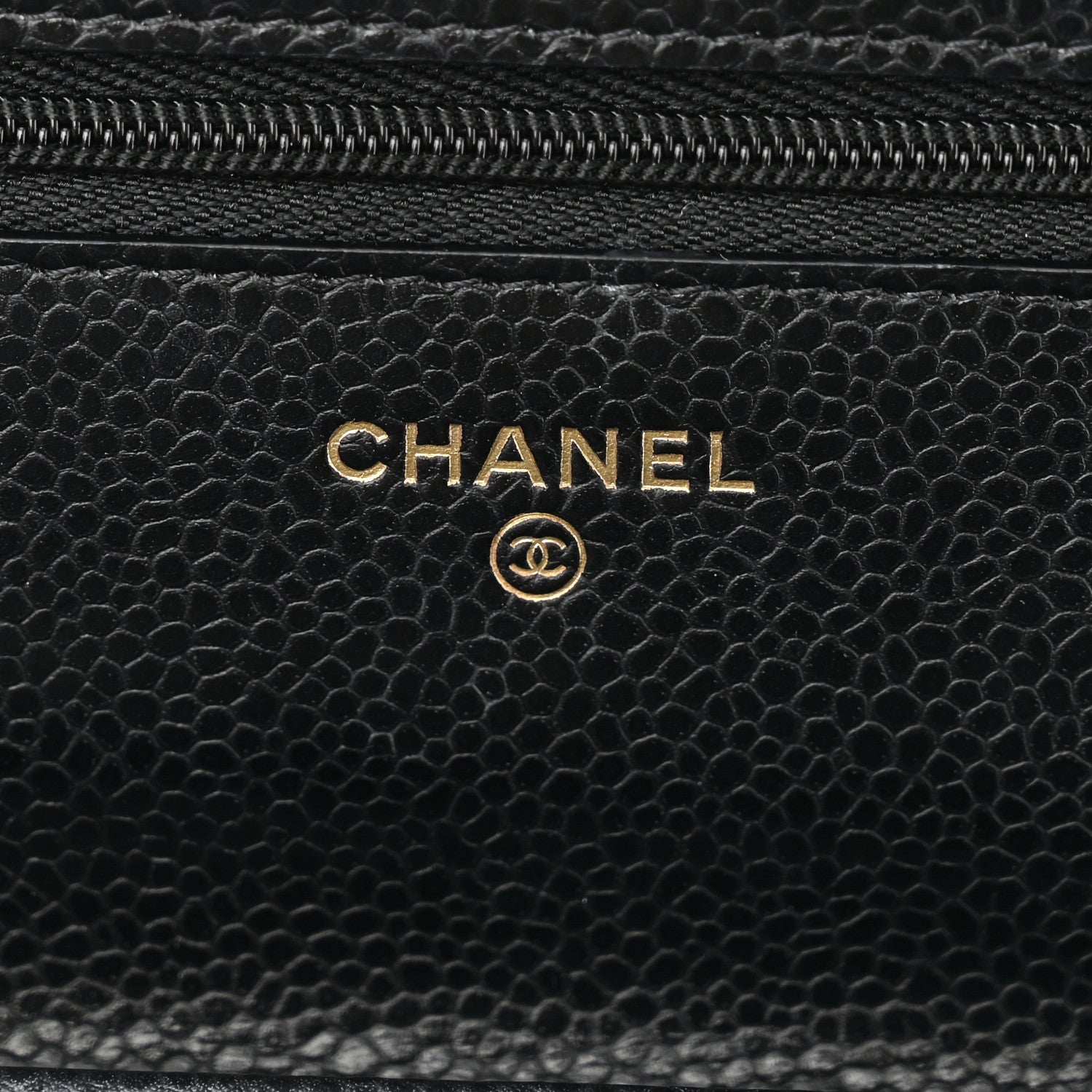 Chanel Caviar Quilted Wallet on Chain WOC Black 6 of 11