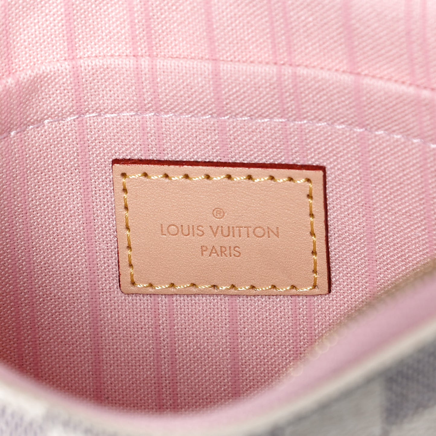 Damier Azur Neo Neverfull GM Rose Ballerine