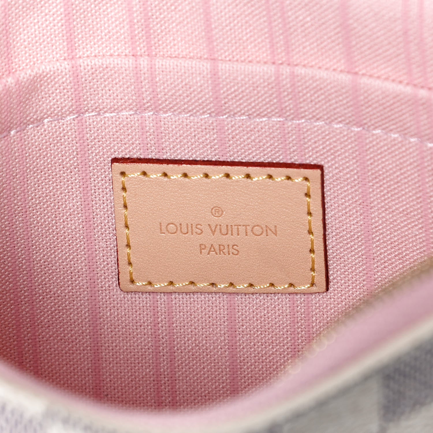 Louis Vuitton Damier Azur Neo Neverfull GM Rose Ballerine 9 of 14
