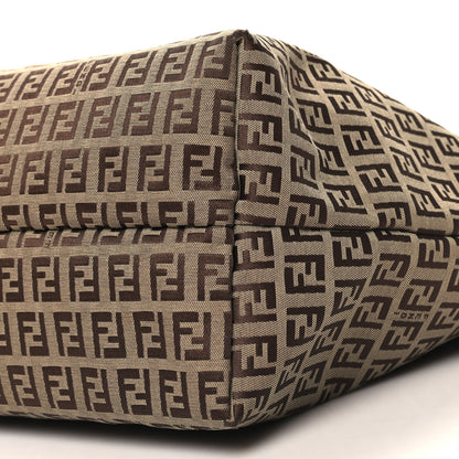 Fendi Zucchino Tote Brown 10 of 12