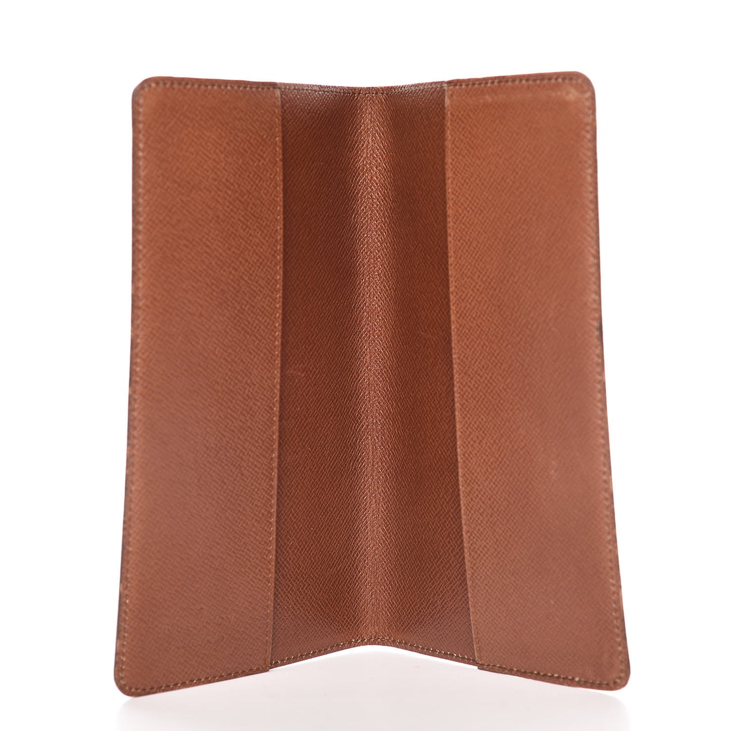 Monogram Simple Checkbook Holder Wallet Cover