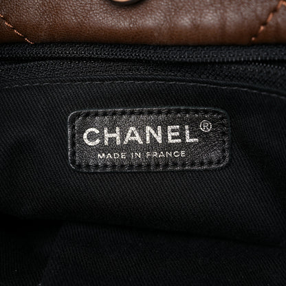 Chanel Lambskin Soft Touch Shoulder Bag Dark Brown 5 of 12