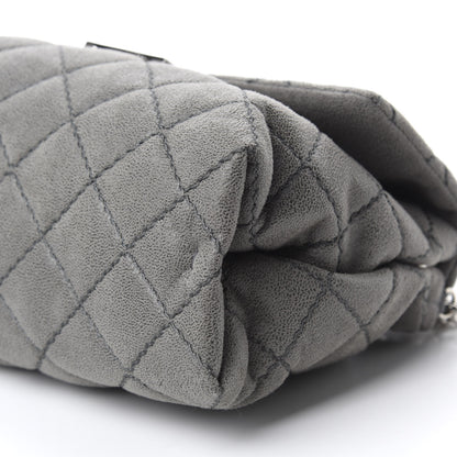Stella McCartney Shaggy Deer Quilted Small Beckett Chain Shoulder Bag Grey 7 of 10