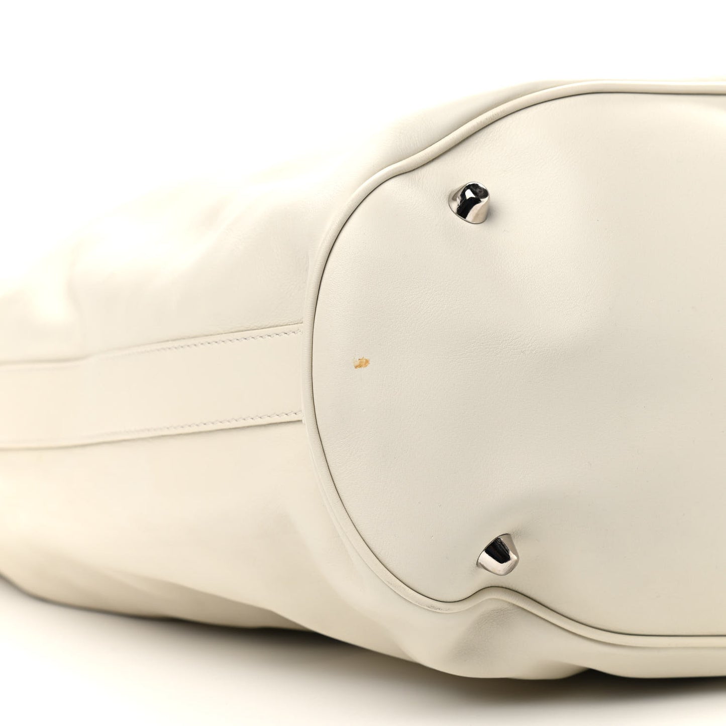Calfskin Manor Hobo White