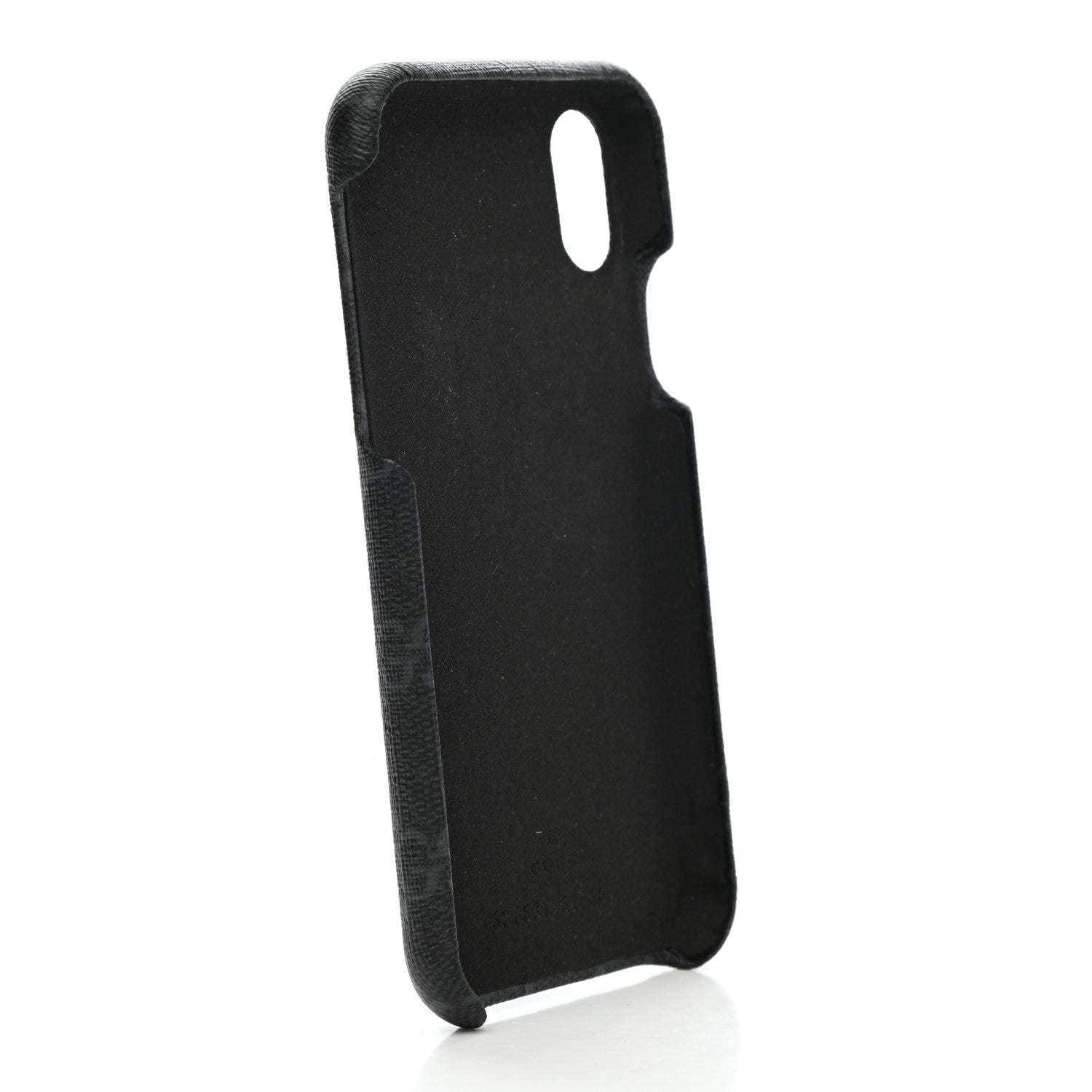 Gucci GG Supreme Monogram Top Handle iPhone X/XS Case Black 3 of 7