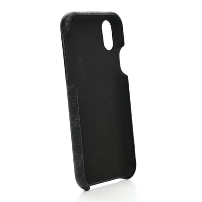 Gucci GG Supreme Monogram Top Handle iPhone X/XS Case Black 3 of 7