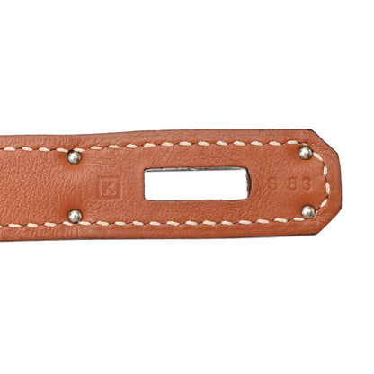 Hermes Toile Swift Kelly Retourne 32 Gold 7 of 16