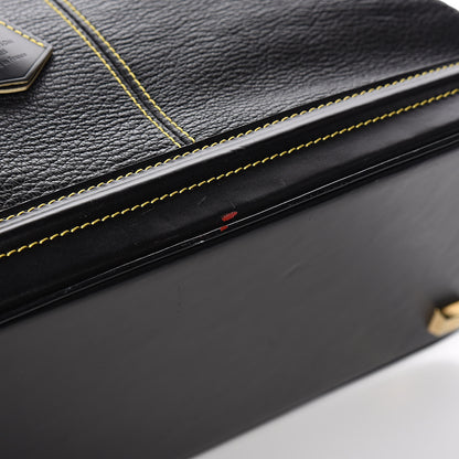 Louis Vuitton Suhali Lockit MM Black 10 of 15