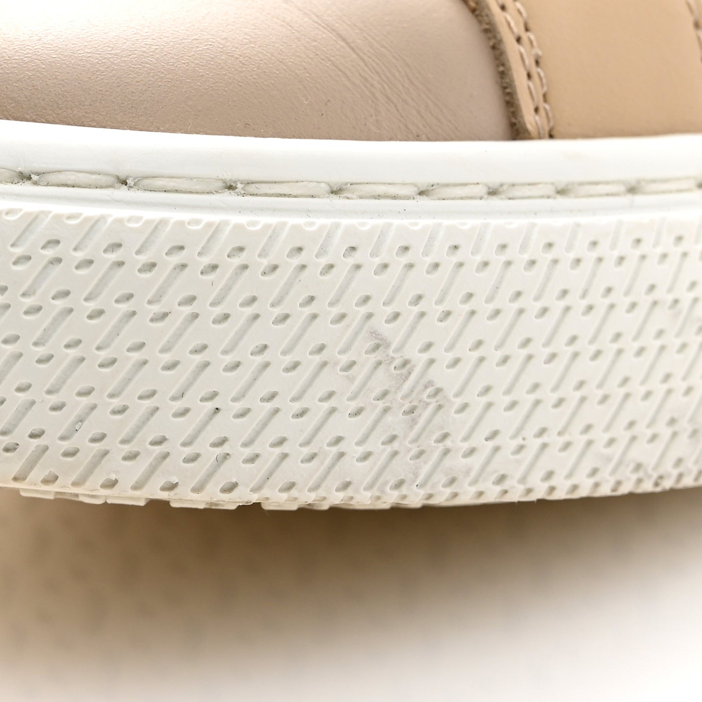 Calfskin Day Sneakers 38 Multicolor White