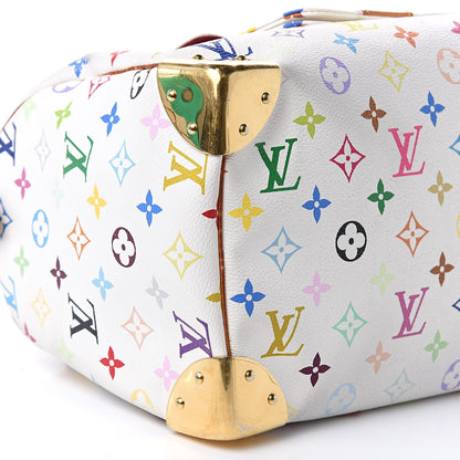 Louis Vuitton Monogram Multicolor Speedy 30 White 8 of 20