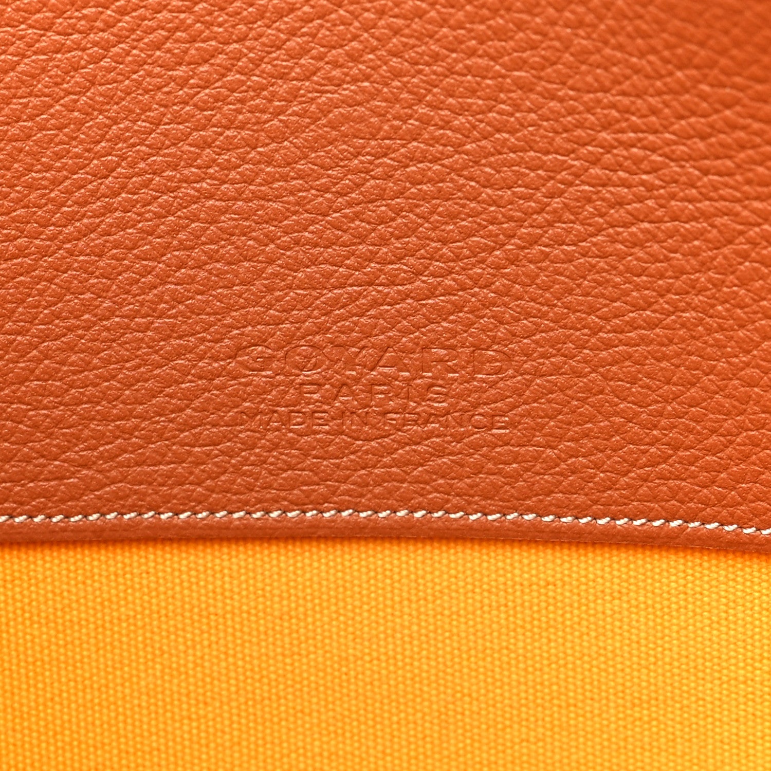 Goyard Goyardine Senat Pochette MM Black Gold 6 of 9