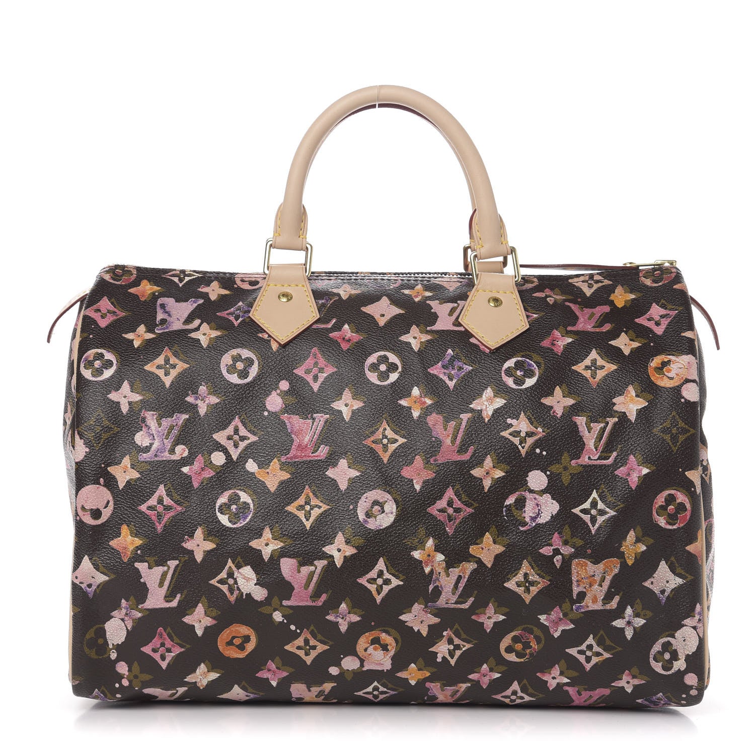 Louis Vuitton Watercolor Aquarelle Speedy 35 Brown 1 of 12