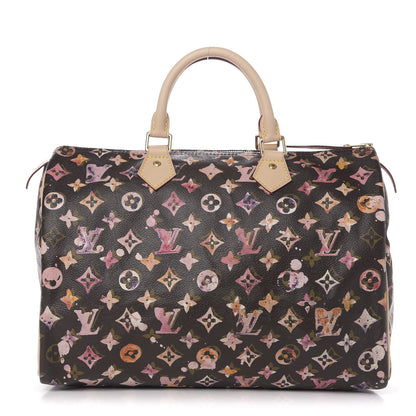 Louis Vuitton Watercolor Aquarelle Speedy 35 Brown 1 of 12