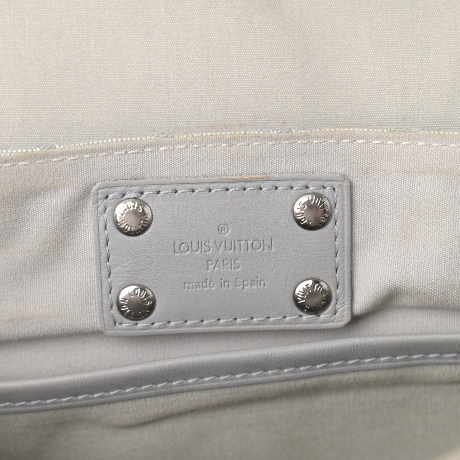 Louis Vuitton Mini Monogram Patchwork Conte De Fees Musette Grey 6 of 14