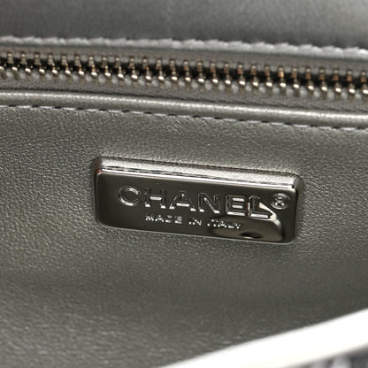 Chanel Sequin Mini Rectangular Flap Silver 6 of 10
