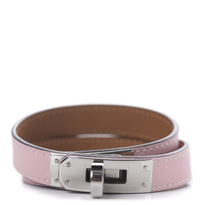 Hermes Swift Kelly Double Tour Bracelet T3 Rose Sakura 1 of 5