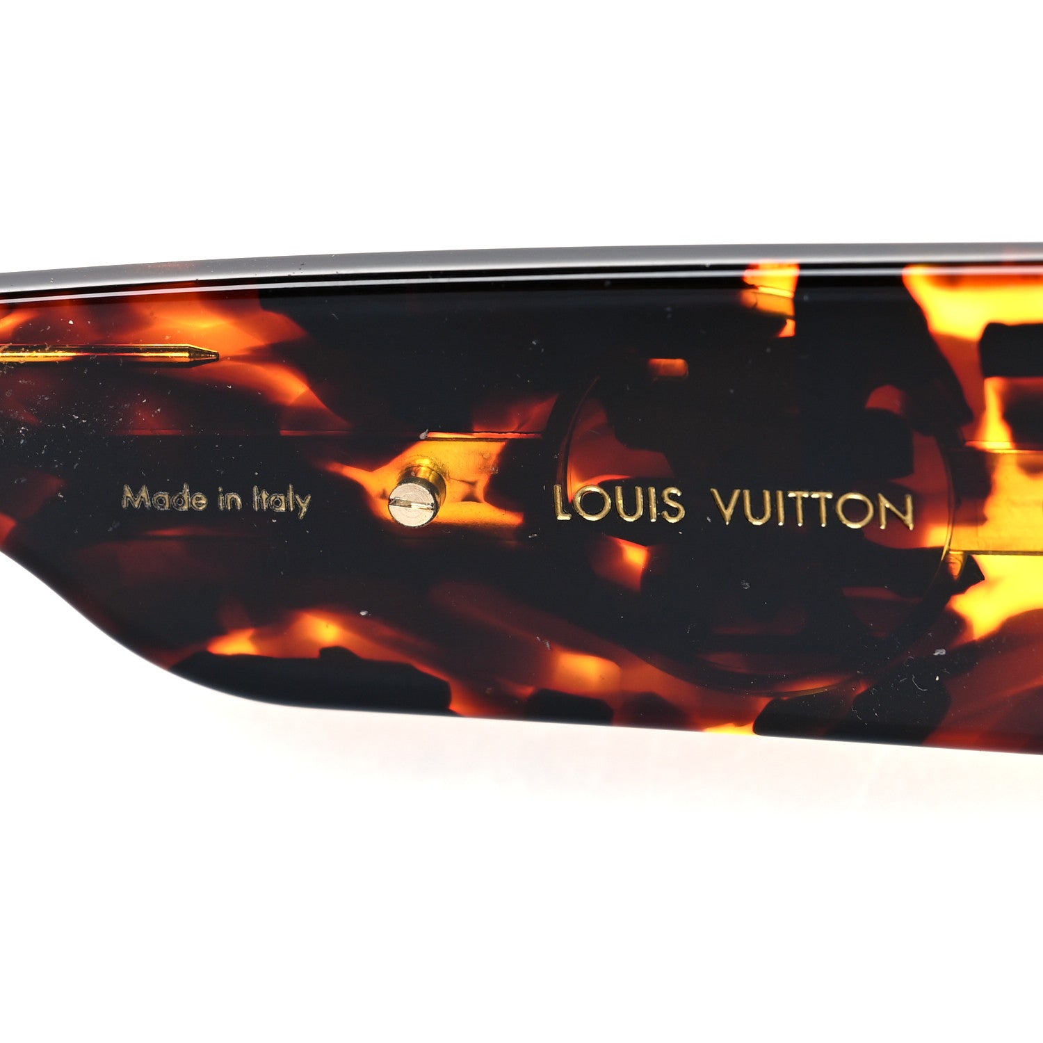 Louis Vuitton Acetate Paris Texas Sunglasses Z1133W Dark Tortoise 6 of 7