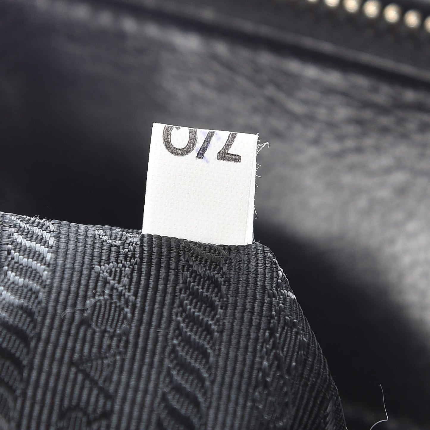 Nappa Gaufre Tote Black