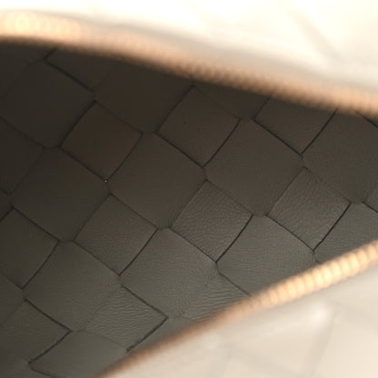 Bottega Veneta Polished Nappa Intrecciato Metallic Knot Mini Loop Camera Bag Sterling 5 of 9