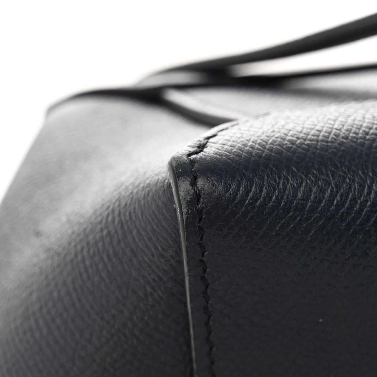 Baby Grained Calfskin Nano Belt Bag Abyss Blue