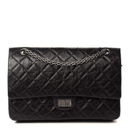 Chanel Aged Calfskin Quilted 2.55 Reissue 226 Flap Black 1 of 11