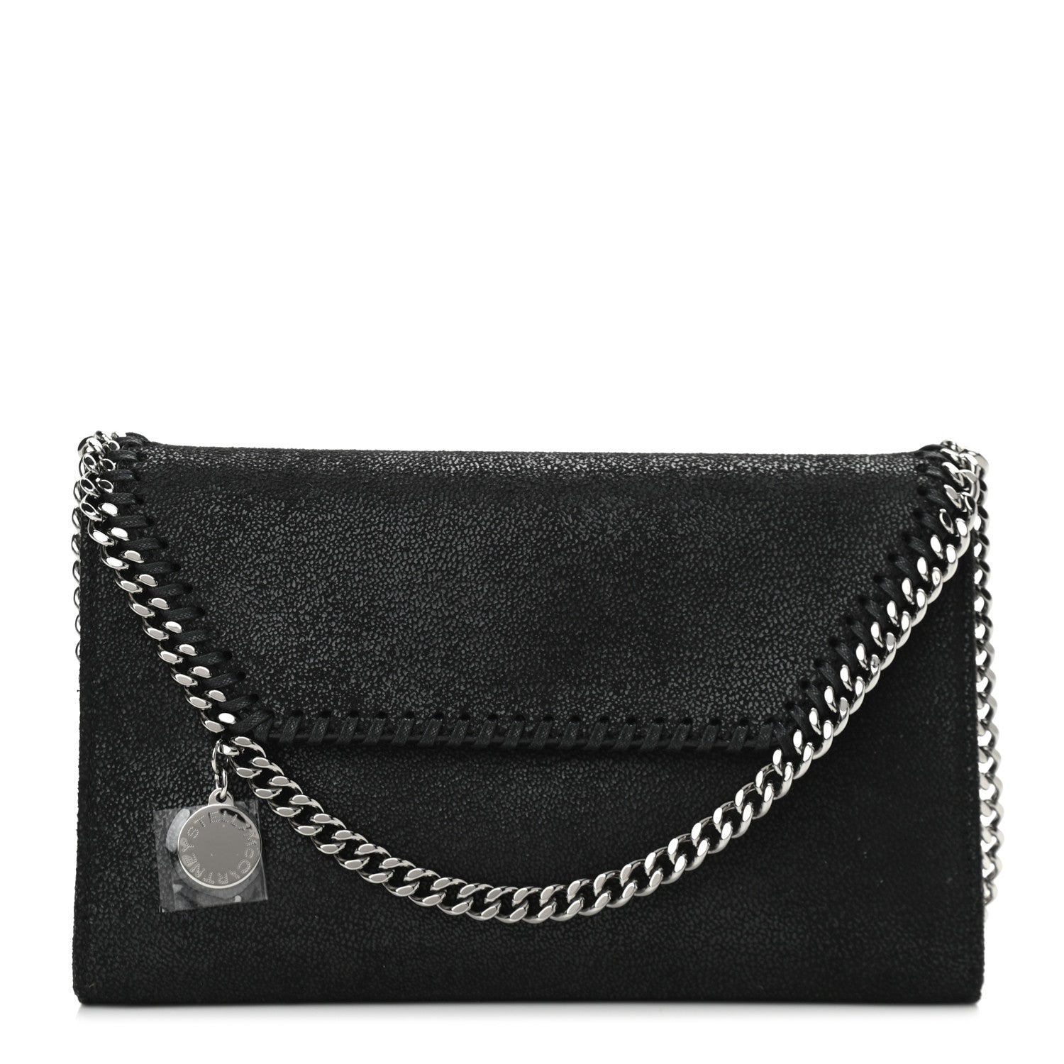 Stella McCartney Shaggy Deer Falabella Mini Crossbody Bag Black 1 of 8