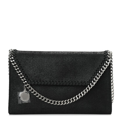 Stella McCartney Shaggy Deer Falabella Mini Crossbody Bag Black 1 of 8