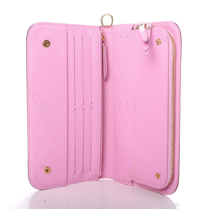 Louis Vuitton Monogram Multicolor Insolite Wallet White Litchi 5 of 7