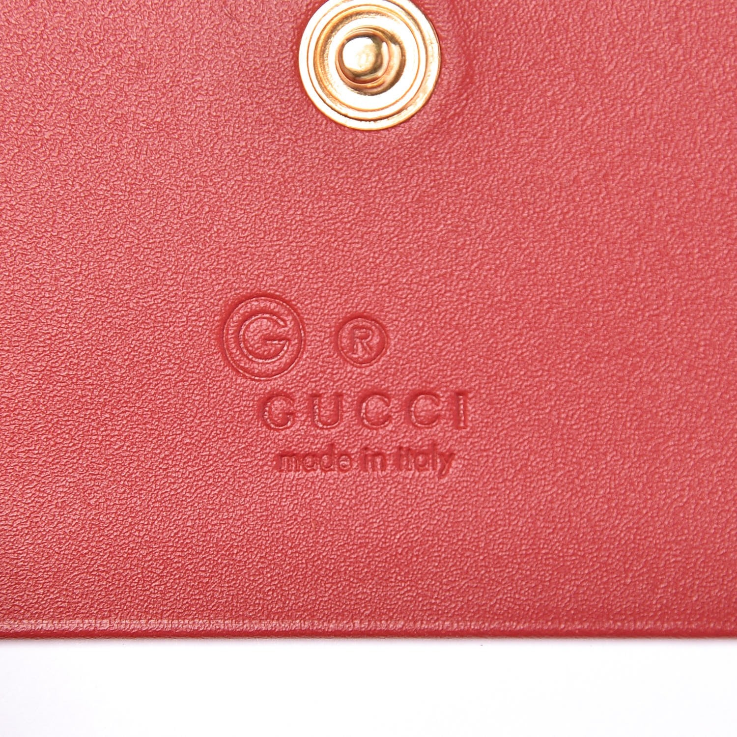 Gucci GG Supreme Monogram Blooms Card Case Wallet Beige Blue Navy Hibiscus Red 6 of 8