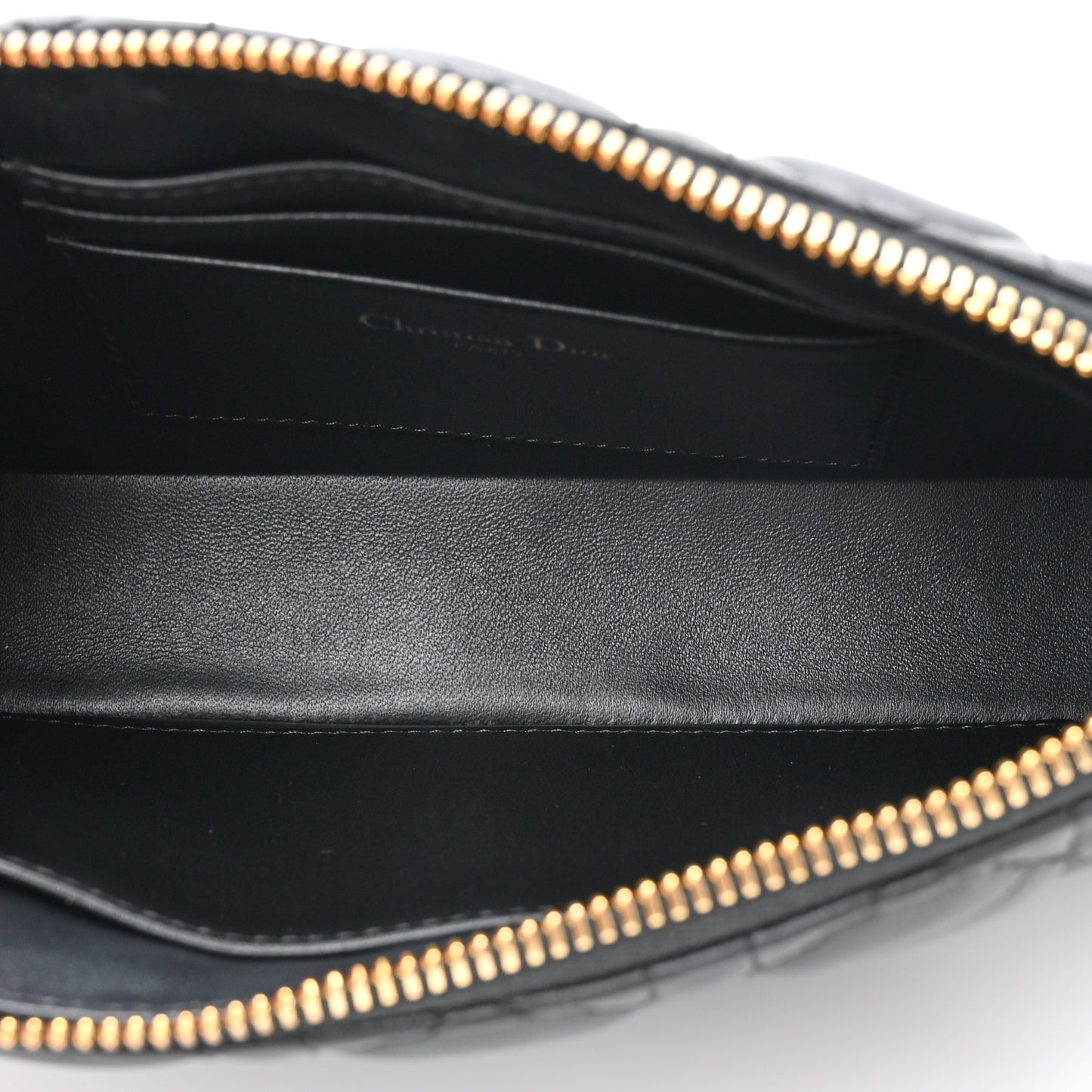 Lambskin Cannage Miss Dior Midi Mini Bag Black