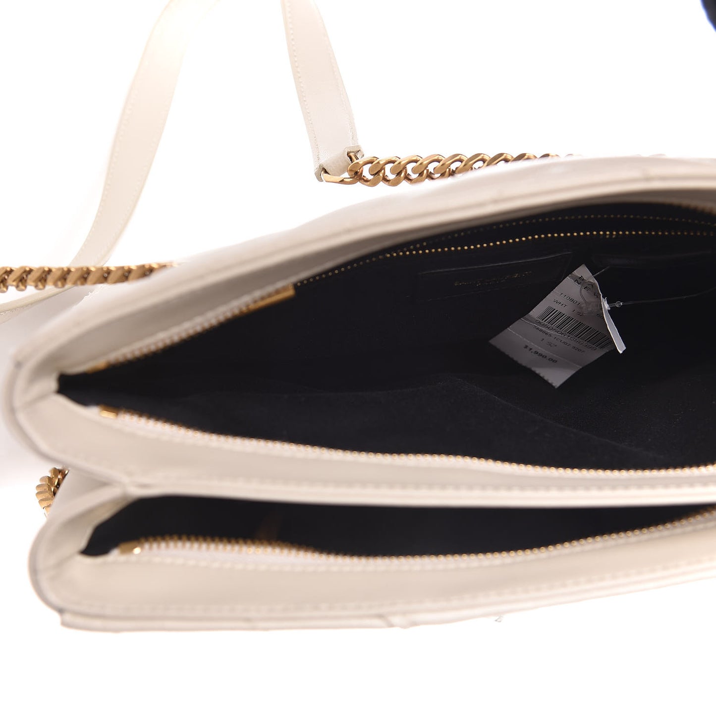 Grain De Poudre Matelasse Chevron Small Tribeca Shopping Bag
