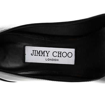Jimmy Choo Patent Nappa Cass 95 Pumps 36 Black 7 of 7