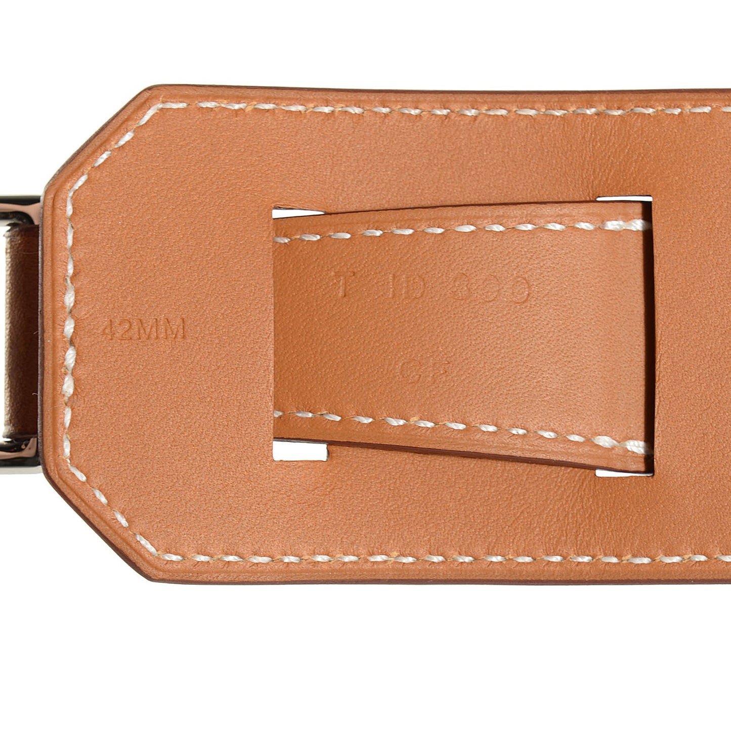 Barenia 42mm Apple Watch Cuff Fauve