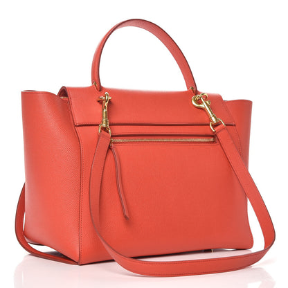 Celine Grained Calfskin Mini Belt Bag Poppy 4 of 9